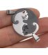 GC218 - Stainless steel Cute Valentines Pendant
